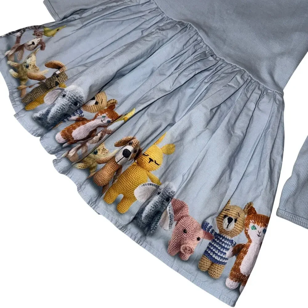 Molo “Candi Dress” 2T with crocheted animals